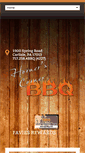 Mobile Screenshot of hornerscornerbbq.com